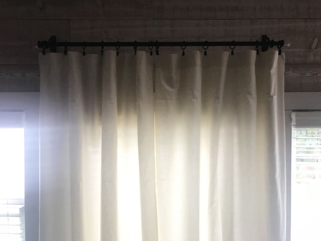 Porcelain Farmhouse Curtains handmade heirloom nursery - High Cotton Textile