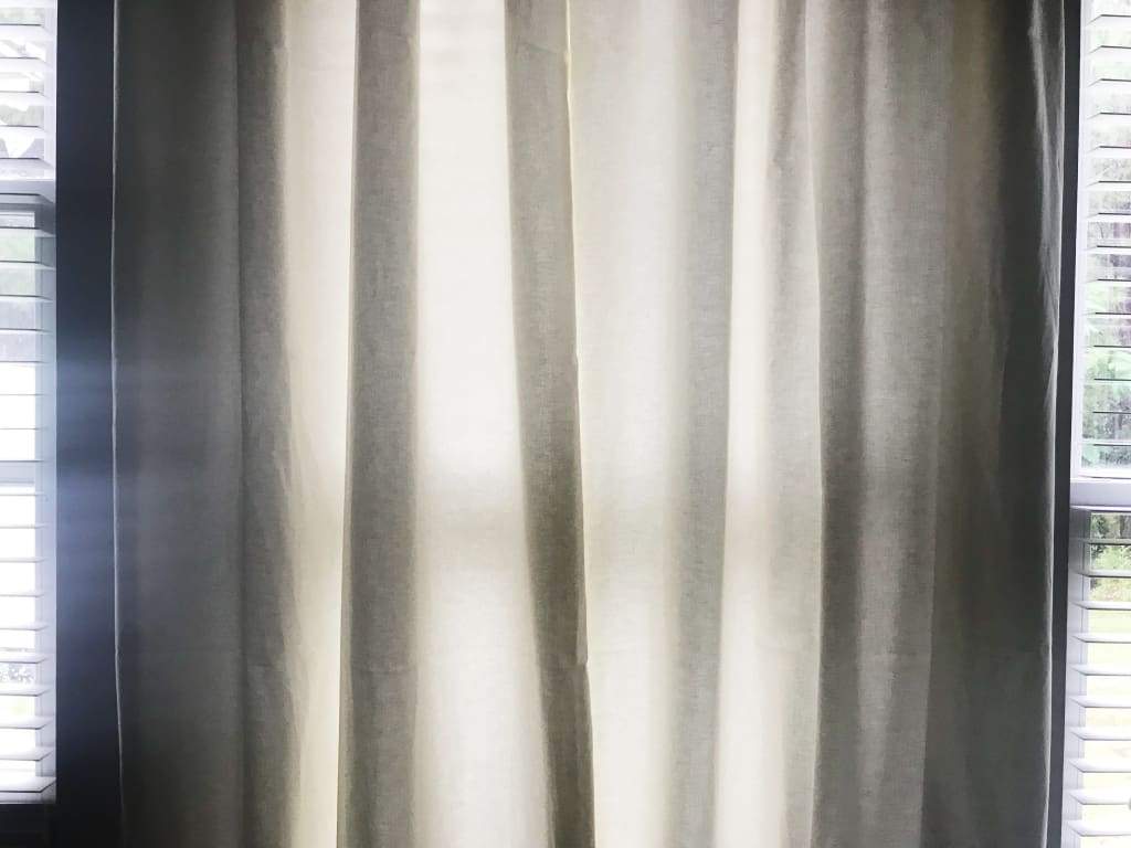 Porcelain Farmhouse Curtains handmade heirloom nursery - High Cotton Textile
