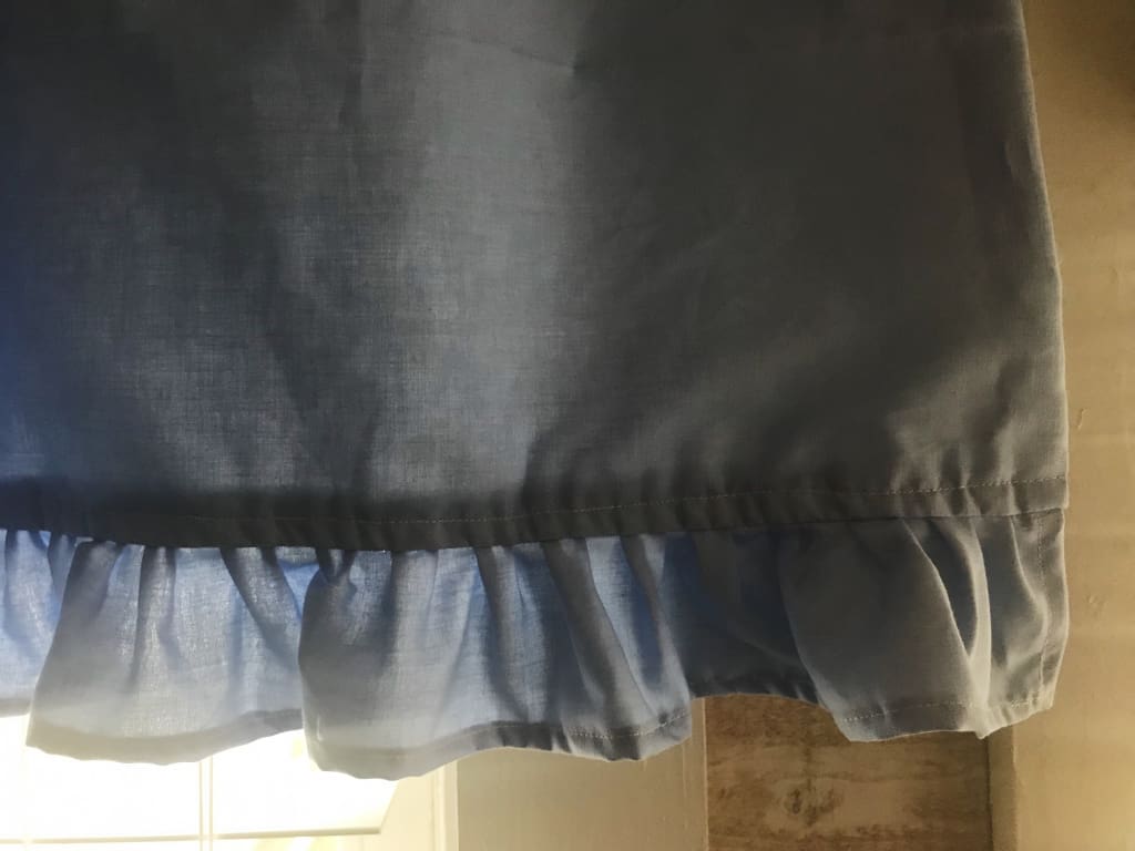 Ruffled Valance handmade heirloom nursery - High Cotton Textile