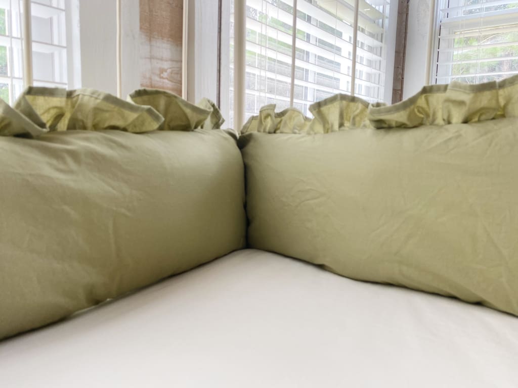 Sage Green Crib Bedding Set