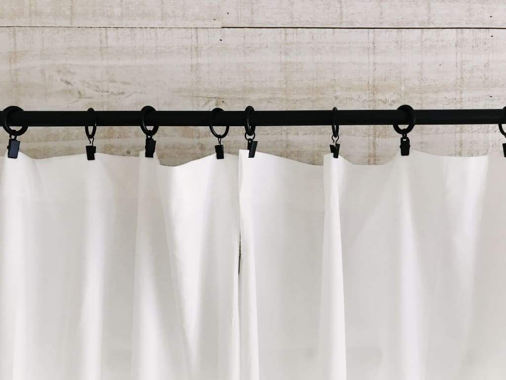 White Farmhouse Curtains handmade heirloom nursery - High Cotton Textile