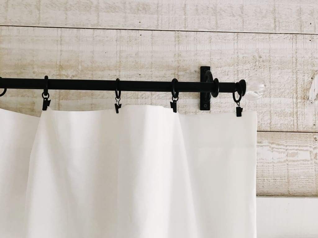 White Farmhouse Curtains handmade heirloom nursery - High Cotton Textile