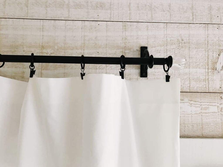 White Farmhouse Curtains handmade heirloom nursery - High Cotton Textile