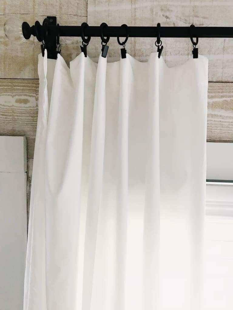 White | Farmhouse Curtains