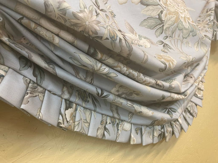 Wide Window London Shade handmade heirloom nursery - High Cotton Textile